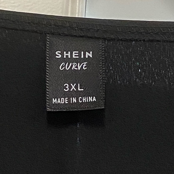 Black Dress with Colorful Embroidery and Tassels  3X never worn - Picture 3 of 7